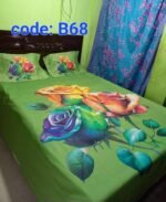 হোম টেক্সটাইল কালেকশন।   ১০০% কটন, লাক্সারী প্যানেল, কালার গ্যারান্টি। এক্সপোর্ট কোয়ালিটি সুতা বা বুসকা উঠবে না। কিং সাইজ ৭.৫ ফুট/ ৮.৫ ফুট। বালিশ কভার ২ পিছ ২০"/২৮"