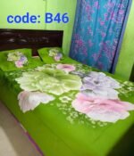হোম টেক্সটাইল কালেকশন।   ১০০% কটন, লাক্সারী প্যানেল, কালার গ্যারান্টি। এক্সপোর্ট কোয়ালিটি সুতা বা বুসকা উঠবে না। কিং সাইজ ৭.৫ ফুট/ ৮.৫ ফুট। বালিশ কভার ২ পিছ ২০"/২৮"